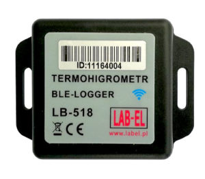 Bezprzewodowy rejestrator temperatury i wilgotności LB-518 BLE-Logger